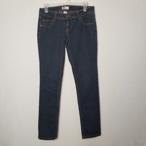 SO Jeans Mid Rise Denim Women's Size 9 Short - Picture 1 of 4
